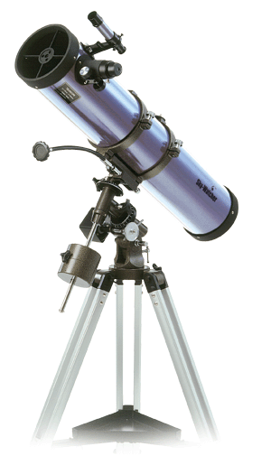 Télescope 130mm F900 EQ2 motorisé 1 axe